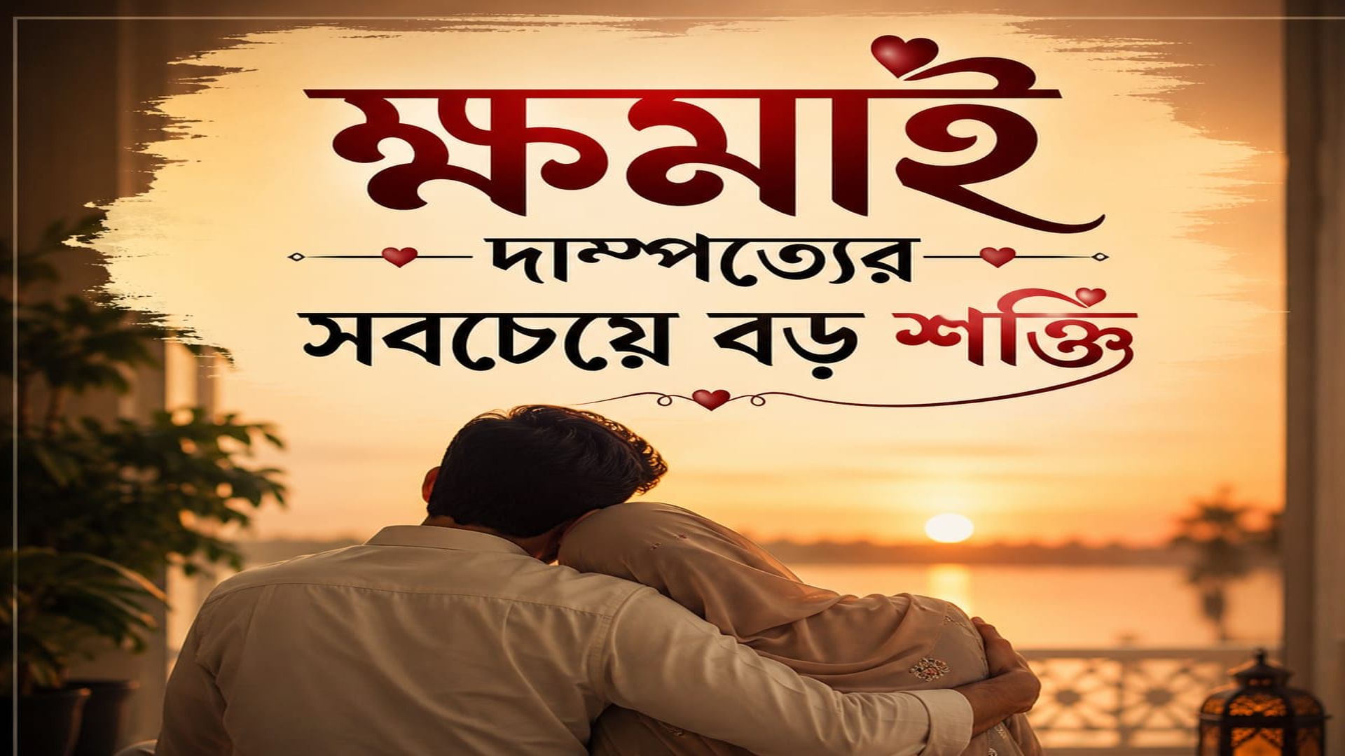 ক্ষমাই দাম্পত্যের সবচেয়ে বড় শক্তি