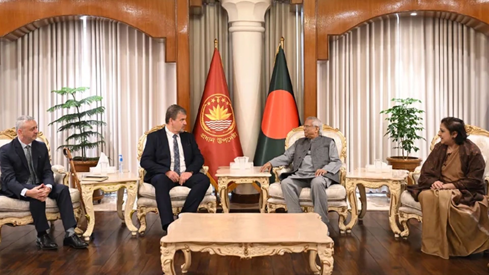 ইইউ পর্যবেক্ষক দলকে যা বললেন প্রধান উপদেষ্টা