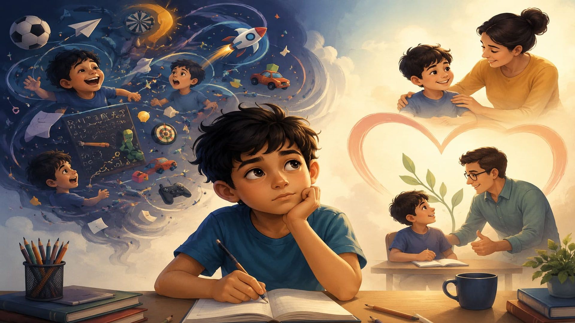 শিশুর অদৃশ্য লড়াইয়ের নাম-ই কী  এডিএইচডি?