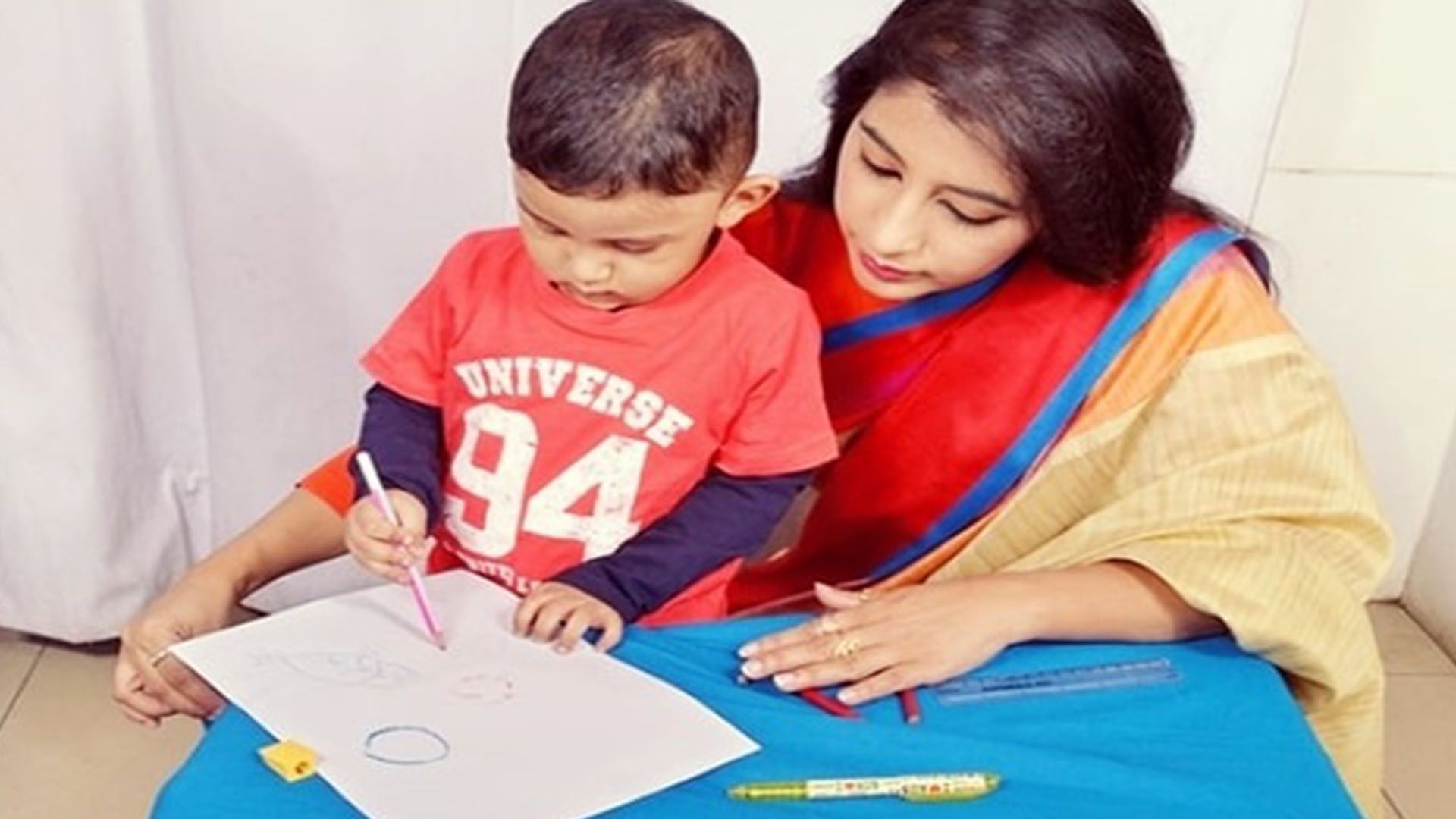 মা সন্তানের প্রথম শিক্ষক