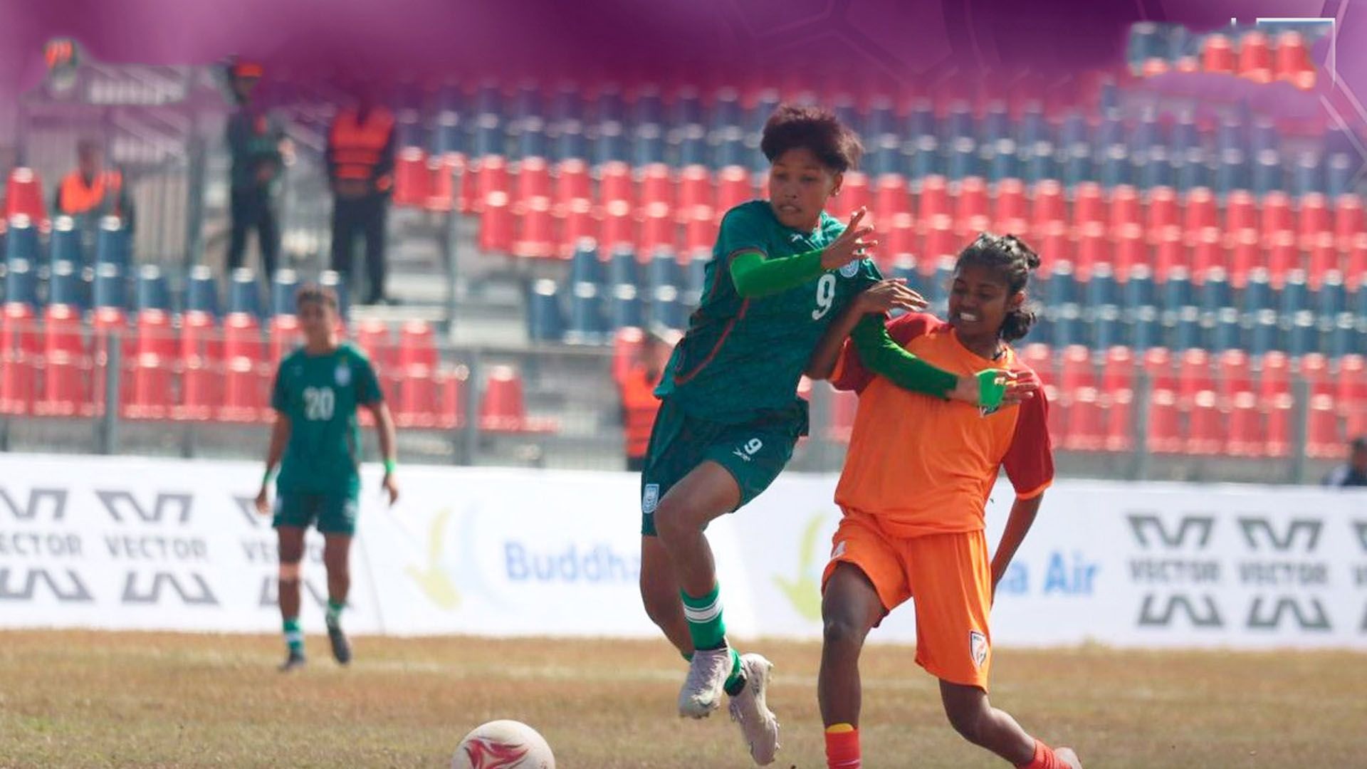 সাফ অনূর্ধ্ব-১৯ নারী চ্যাম্পিয়নশিপের সেমিফাইনালে ভারতকে হারিয়ে ফাইনালে বাংলাদেশ