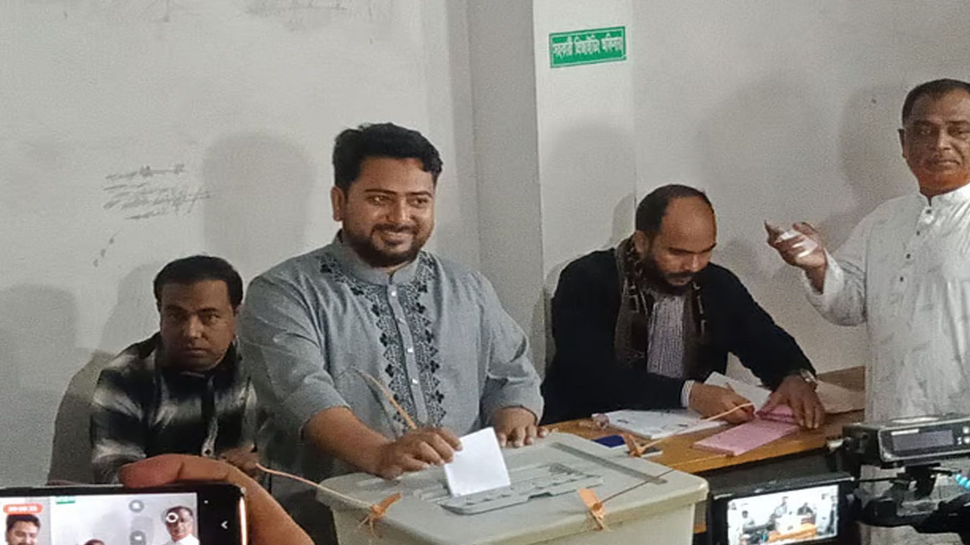 বিজয়ী হলেন এনসিপির নাহিদ ইসলাম