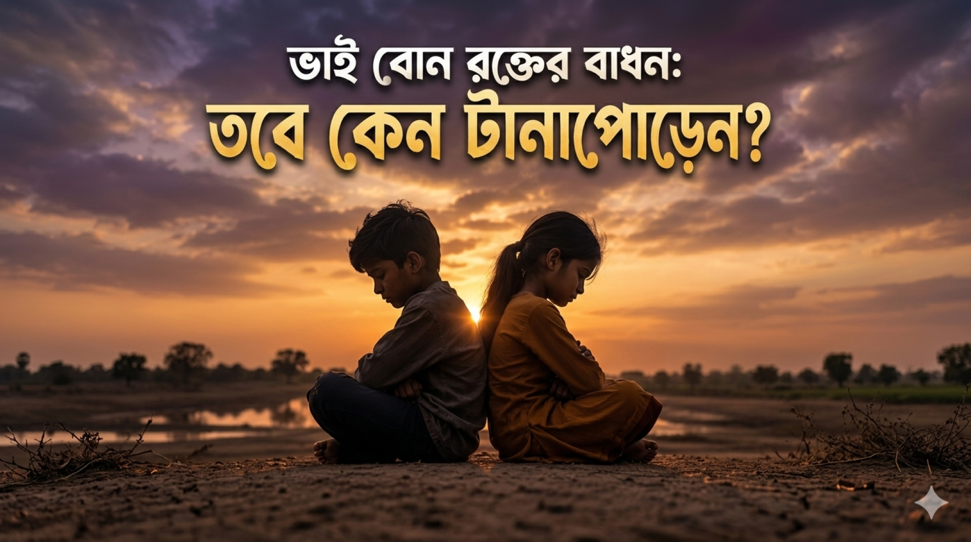 ভাই,বোন রক্তের বাধন:  তবে কেন টানাপোড়েন?