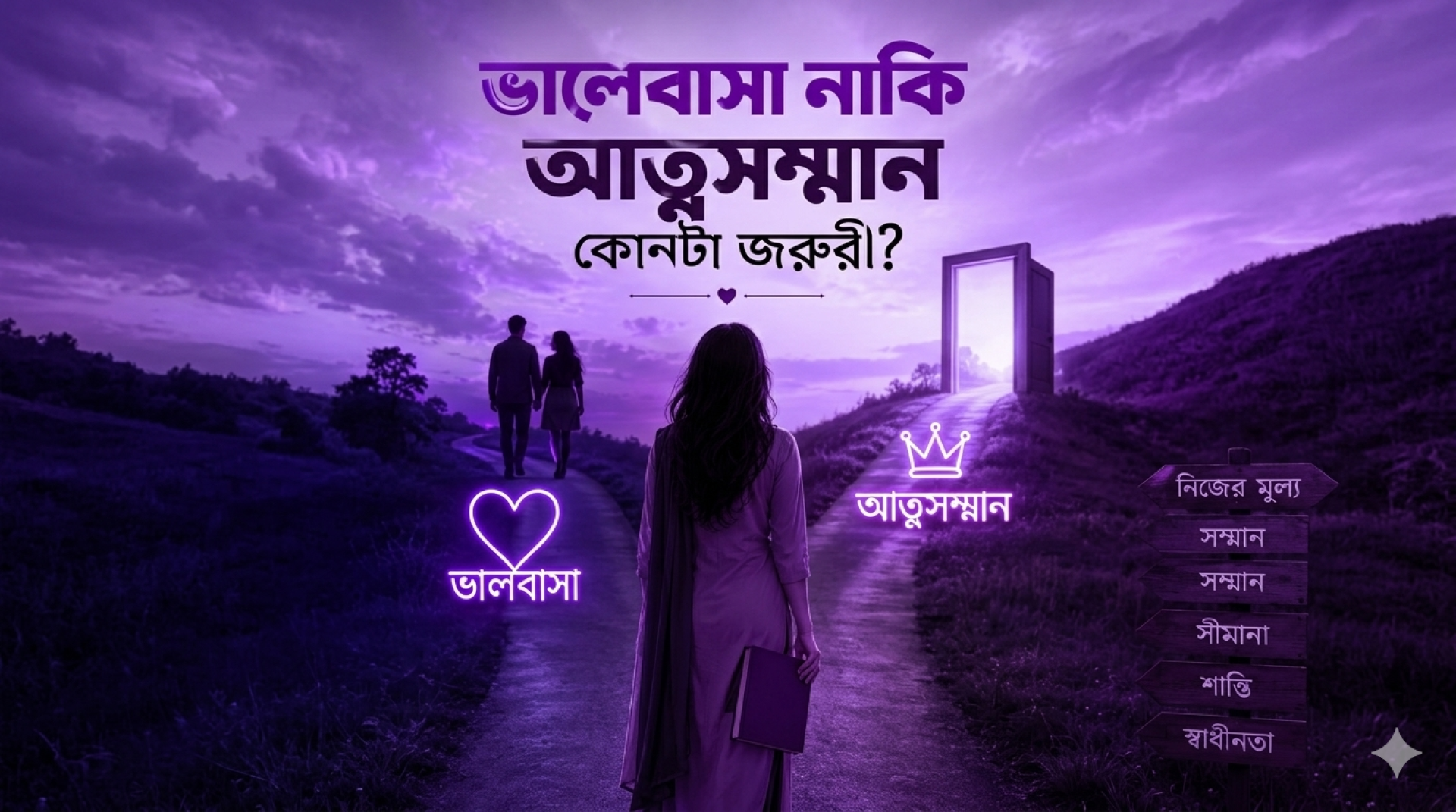 ভালবাসা নাকি আত্মসম্মান, কোনটা জরুরি?