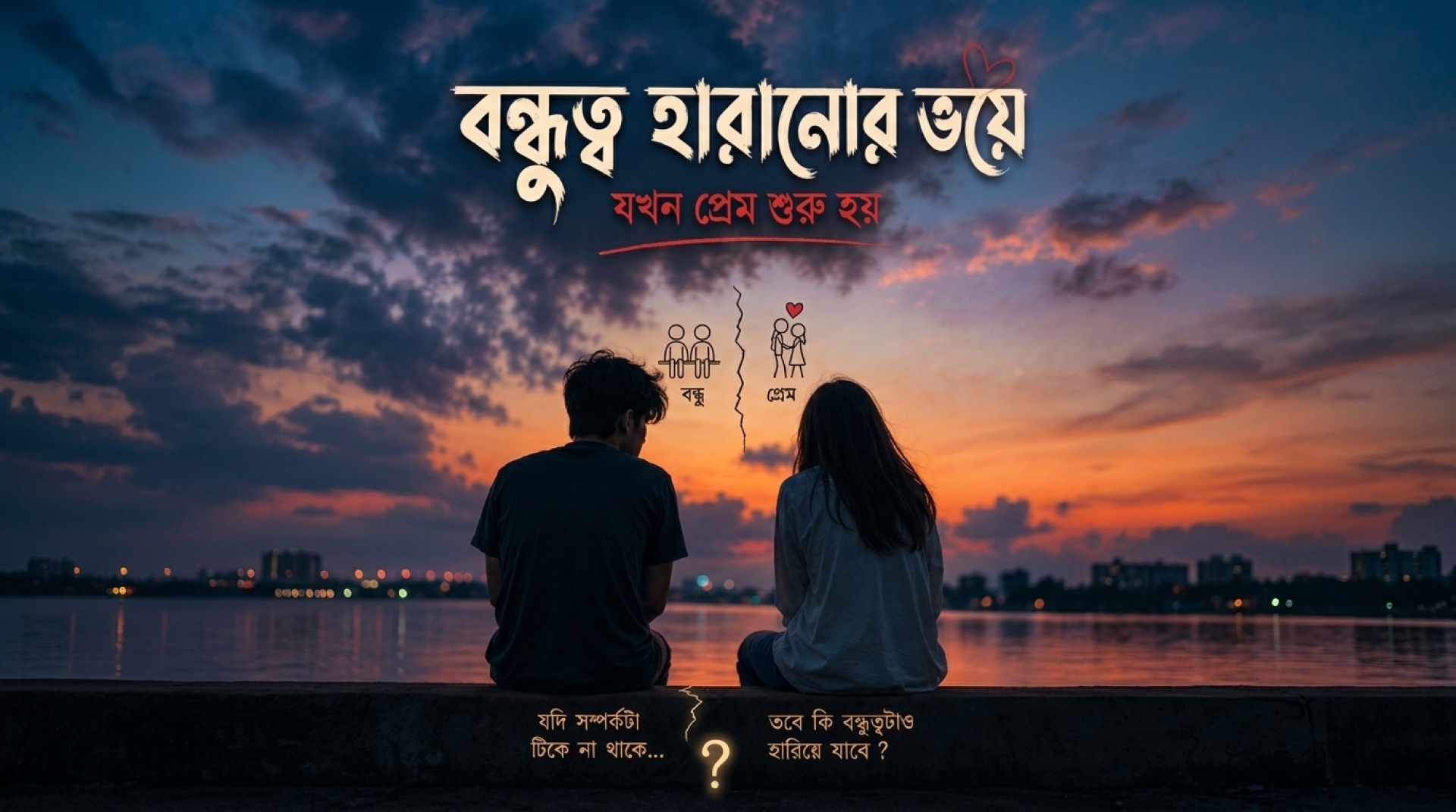 বন্ধুত্ব হারানোর ভয়ে যখন প্রেম শুরু হয়