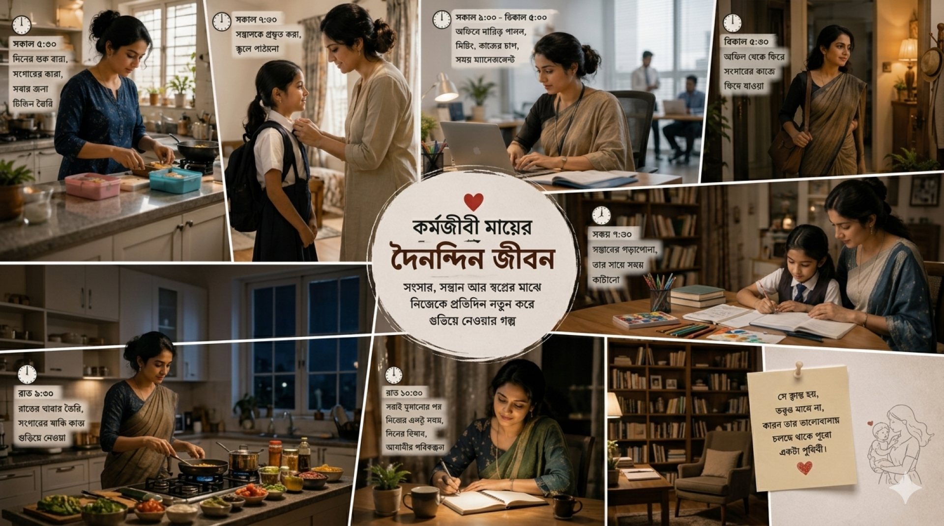 মা যখন সুপার ওমেন