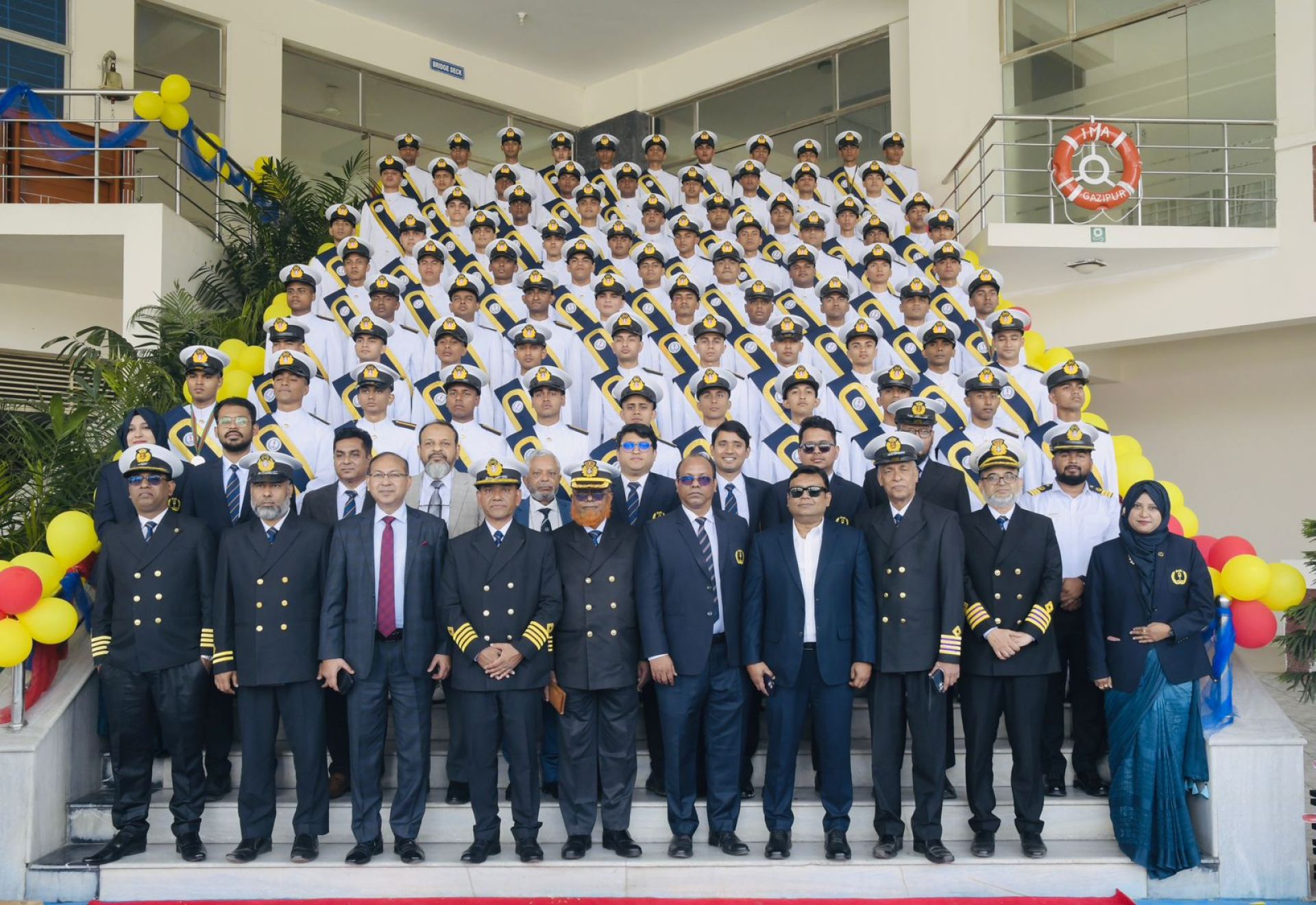 অনুষ্ঠিত হলো ইন্টারন্যাশনাল মেরিটাইম একাডেমির ১৪ম ব্যাচ ক্যাডেটদের পাসিং আউট অনুষ্ঠান