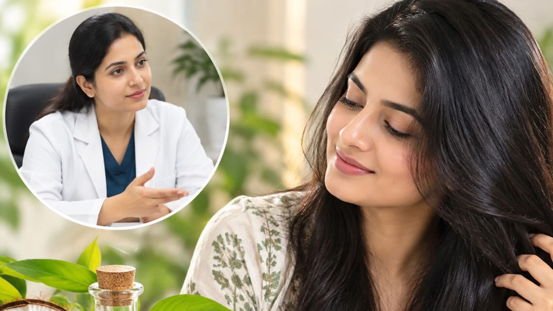 চুলের যত্নে প্রকৃতির ছোঁয়া ও বিশেষজ্ঞদের মতামত