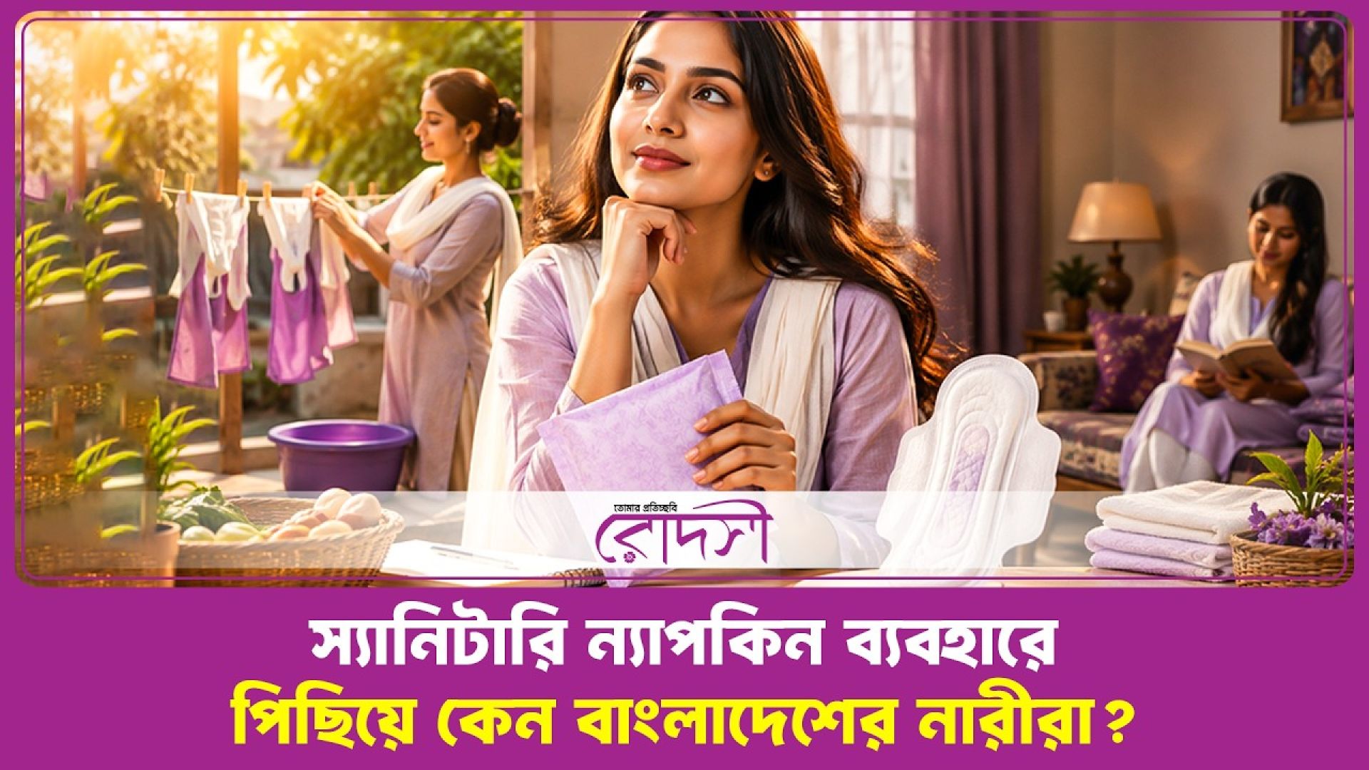 স্যানিটারি ন্যাপকিন ব্যবহারে পিছিয়ে কেন বাংলাদেশের নারীরা?